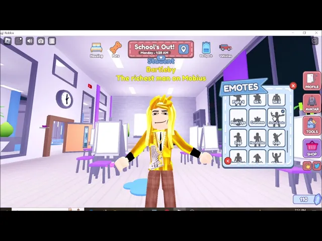 How to make Bartleby(From Sonic Underground) in Roblox